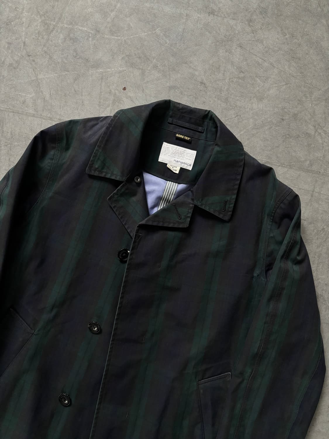 Nanamica 나나미카 고어텍스 타탄 체크 코트  상품이미지2