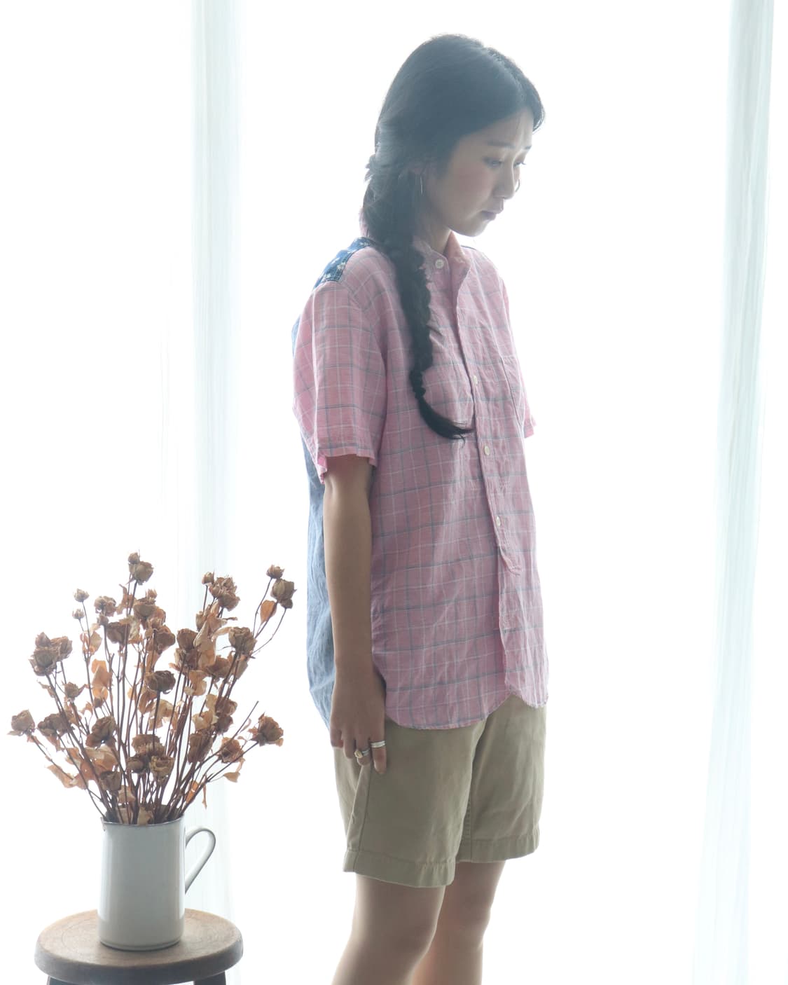 [Junya Watanabe] Pink Check Shirt 상품이미지6