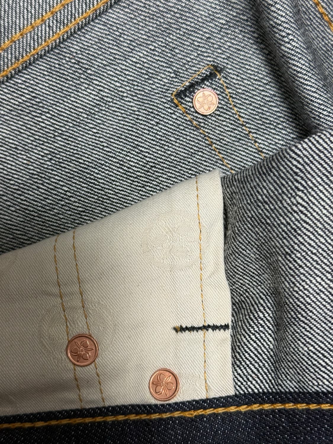 모모타로 인디고 데님 팬츠 상품이미지4