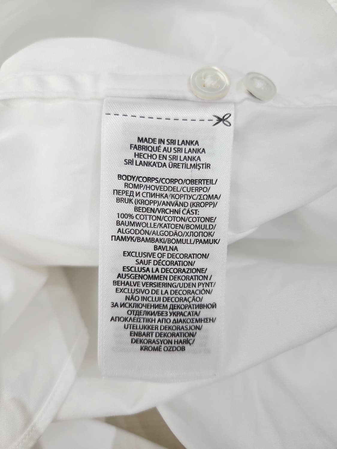 폴로랄프로렌 화이트 코튼 셔츠_호칭2(S) 상품이미지8