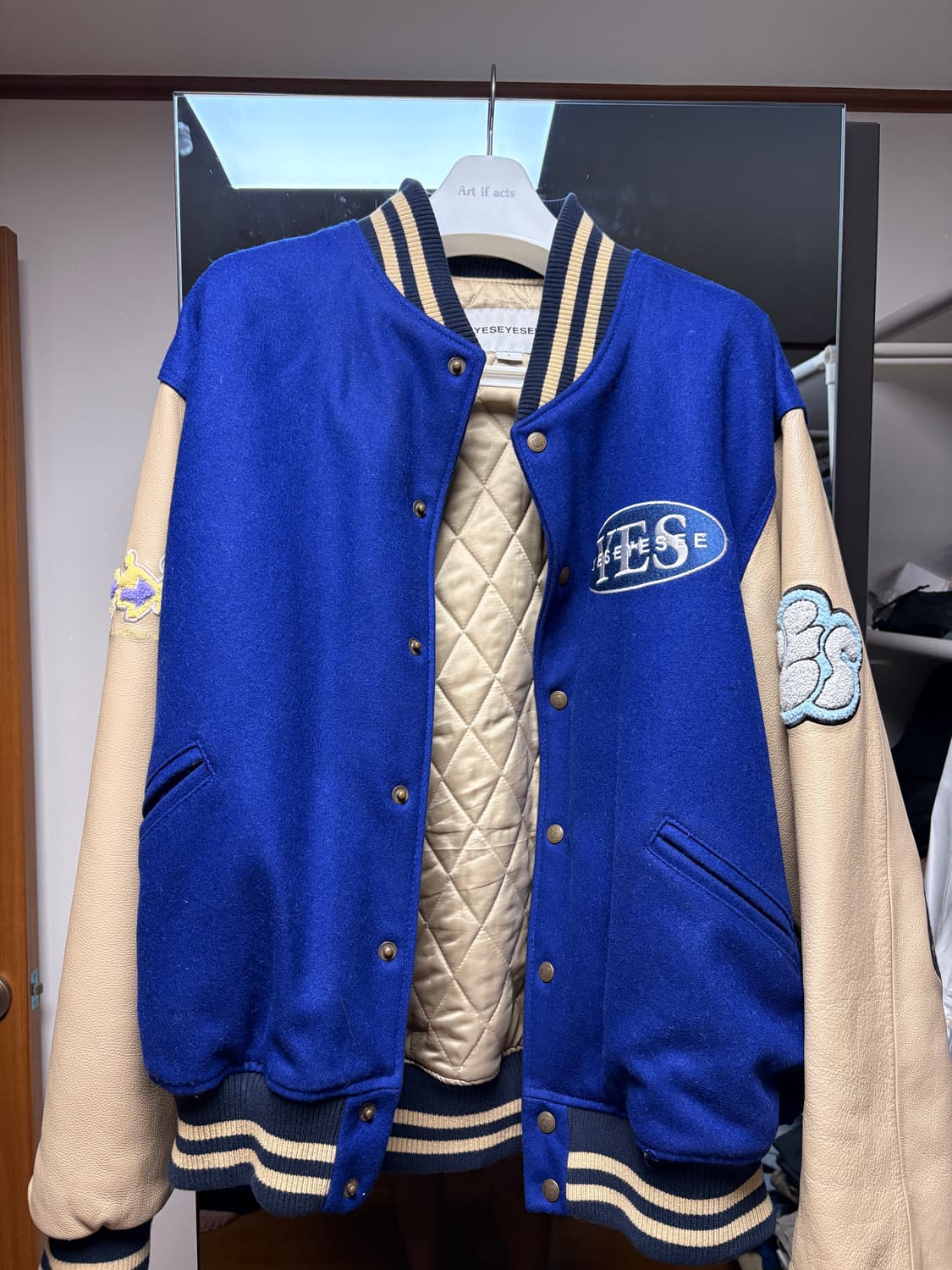예스아이씨 바시티자켓 상품이미지1