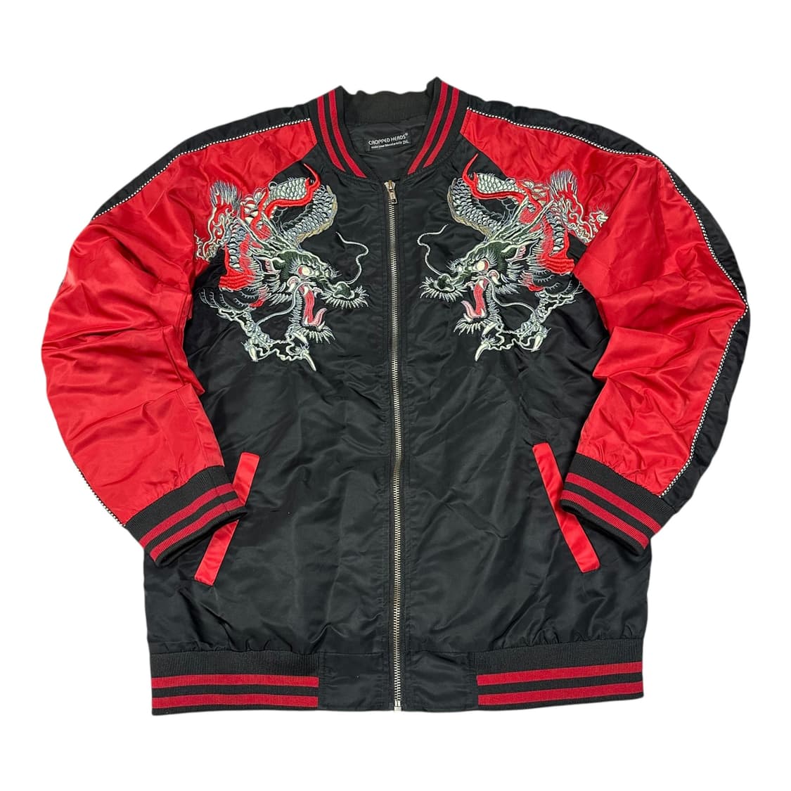 ✨ (바배) 용 자수 스카쟌 자켓 상품이미지2