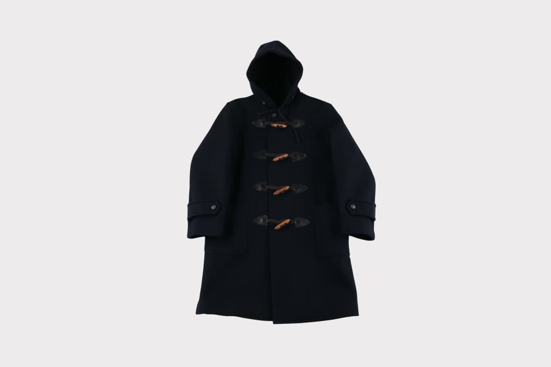 [M] 반 자켓 네이비 더플 코트 상품이미지1