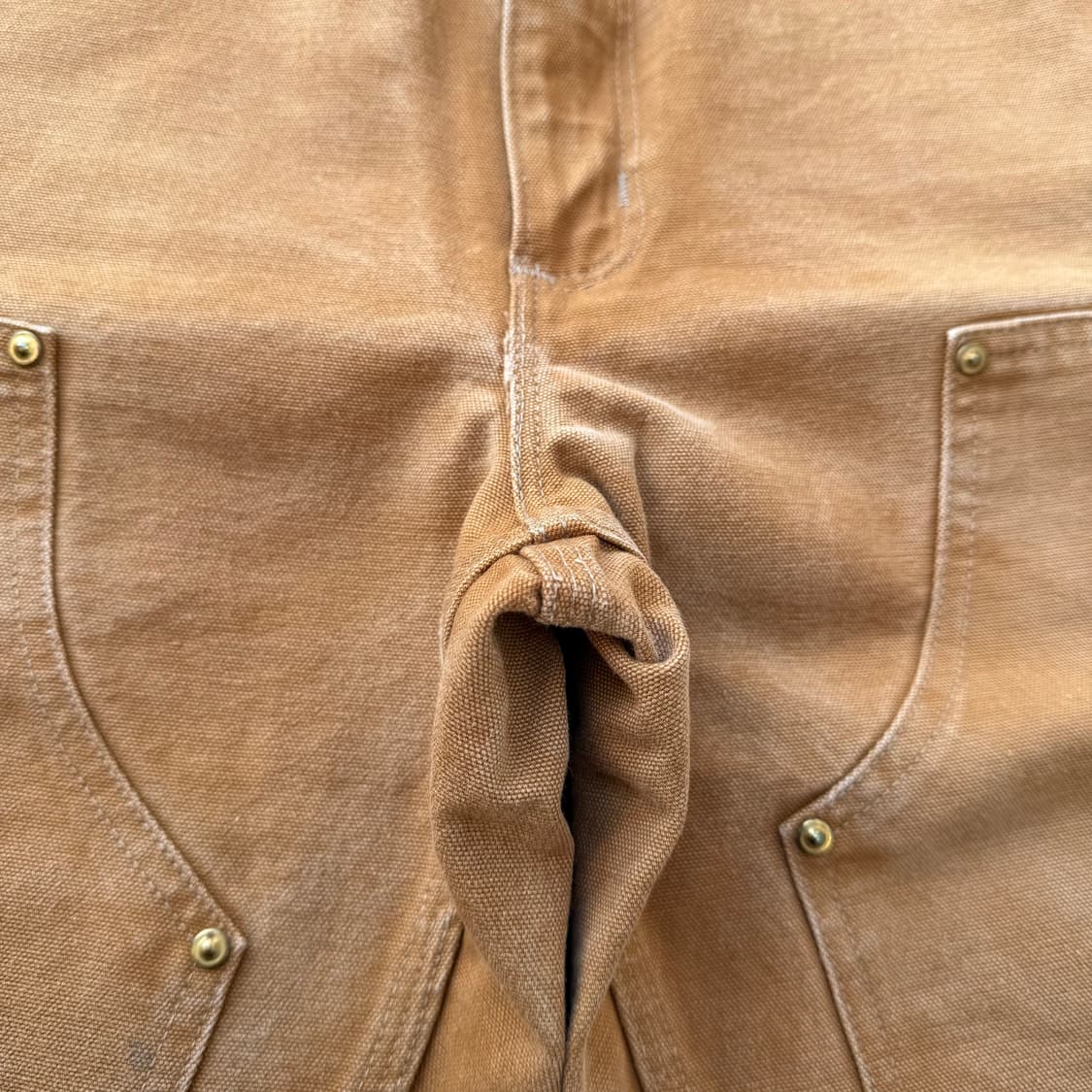 USA 빈티지 칼하트 B01 BRN 더블니 카펜터 팬츠 상품이미지4