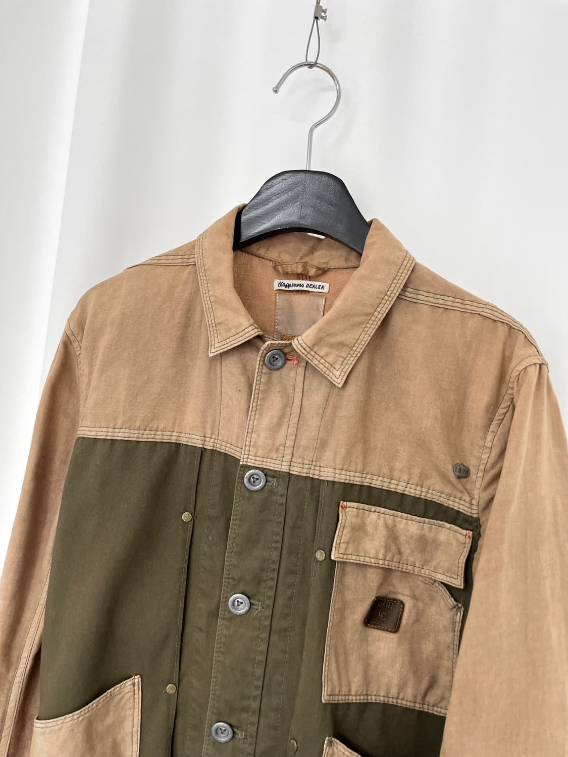 DIESEL linen blend jacket  상품이미지2