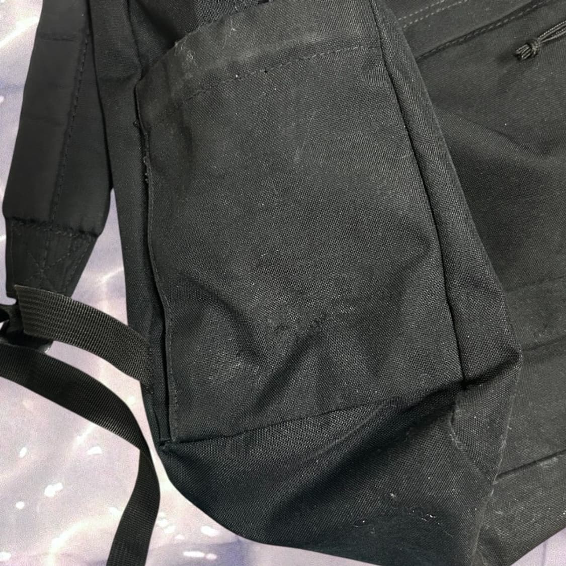 잔스포츠 백팩 가방 블랙 y2k 상품이미지4