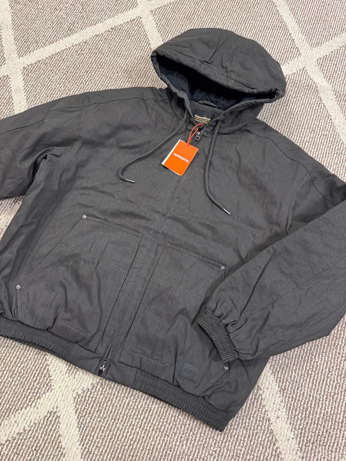 [새제품/XL] 아일릿 윤아 착용. 슈퍼드라이 피그먼트 자켓 상품이미지3