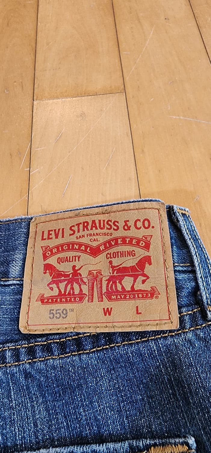 (빅사이즈)리바이스 559 데님팬츠 46인치 상품이미지5