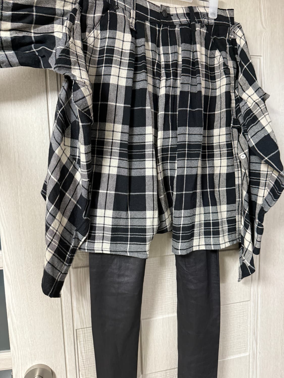 R13 레이어드 이펙트 팬츠  상품이미지2