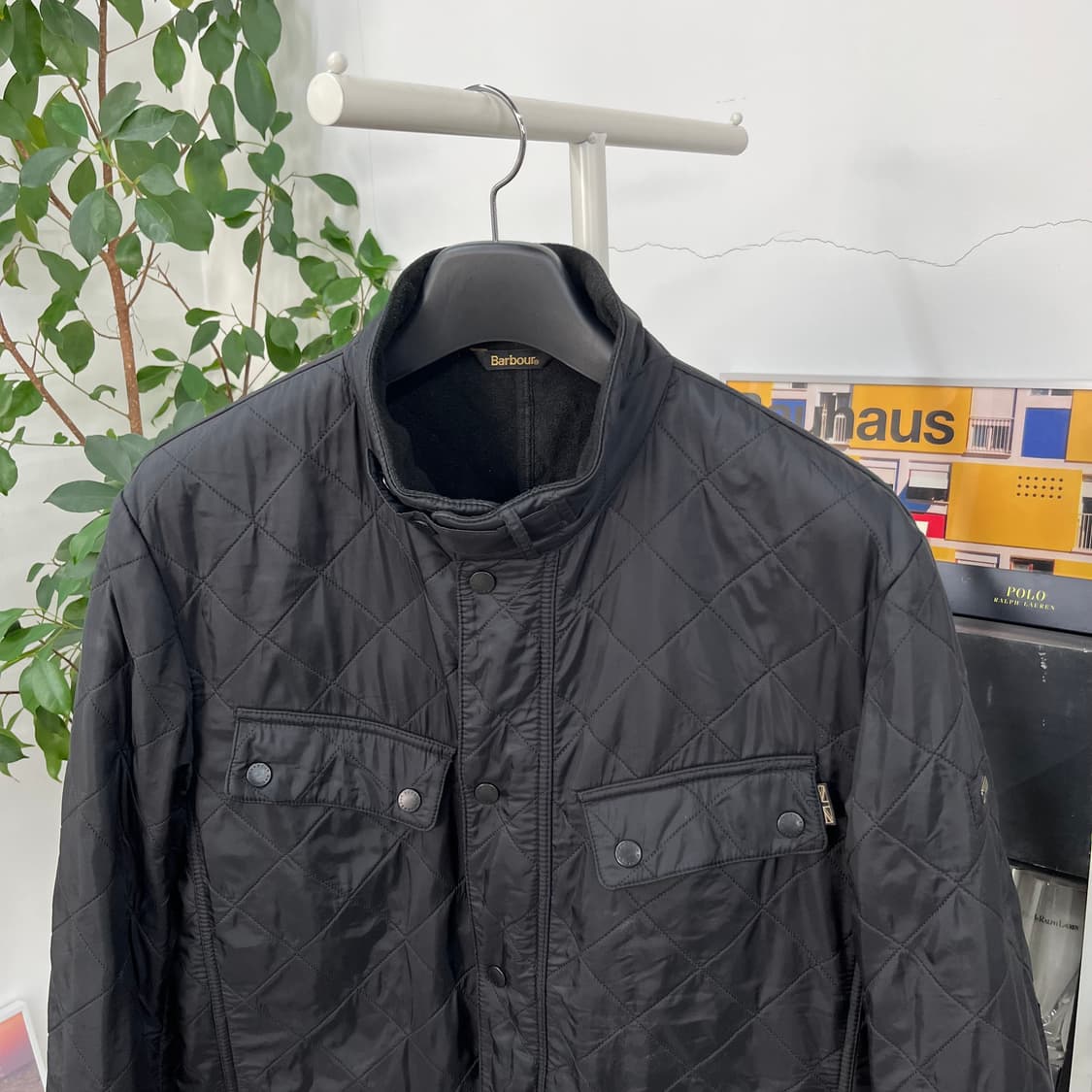 바버 인터네셔널 퀼팅 자켓 XL 상품이미지2