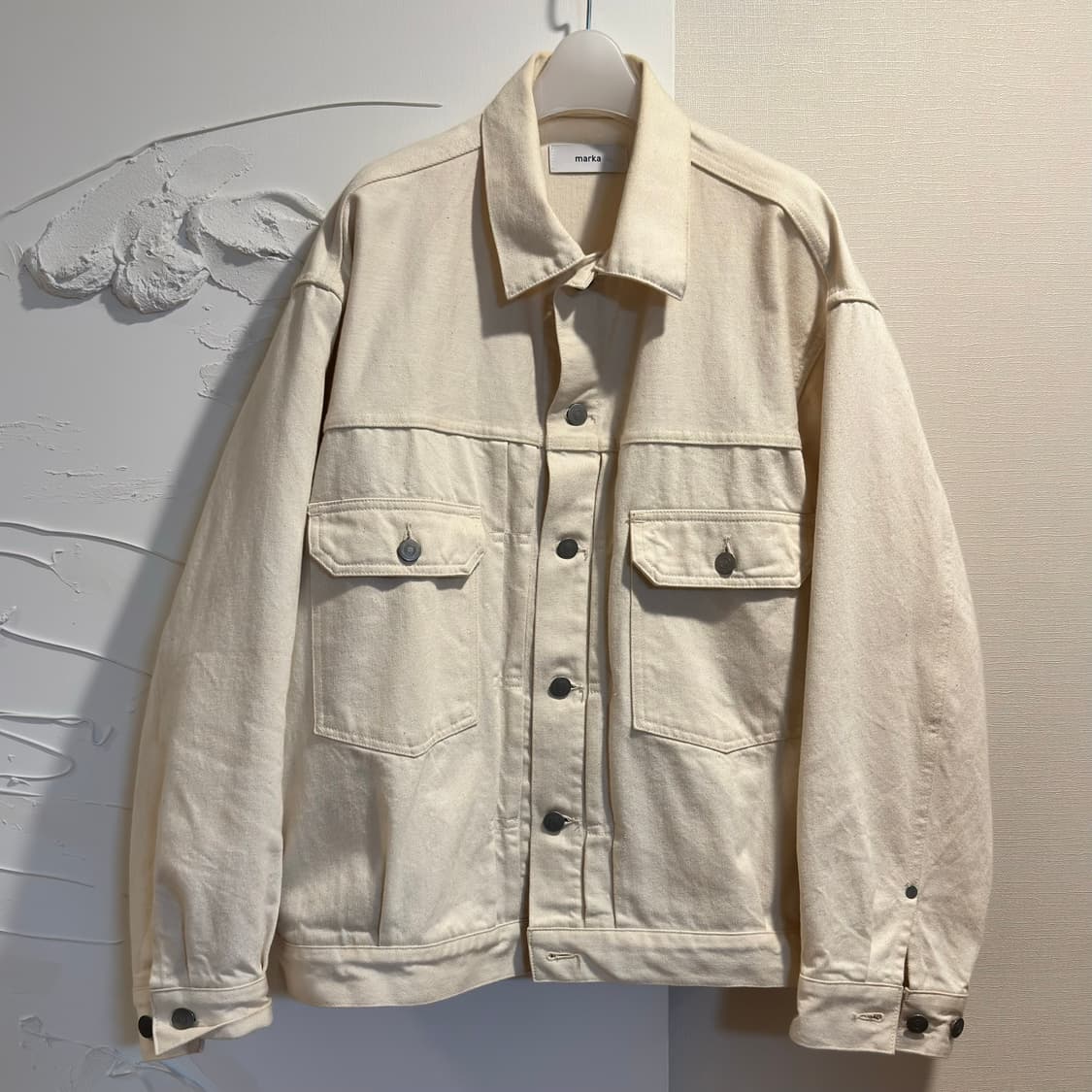 Type2 베이지 데님자켓 사이즈1 상품이미지1