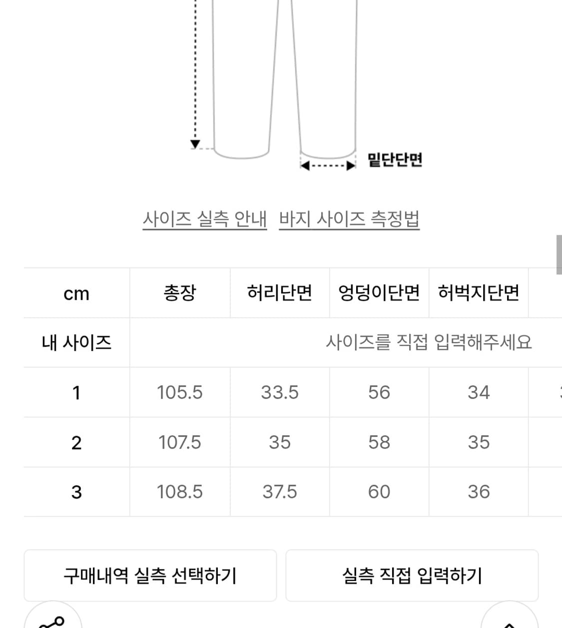 트리밍버드 인시전 데님 셋업 팬츠 블랙 상품이미지7