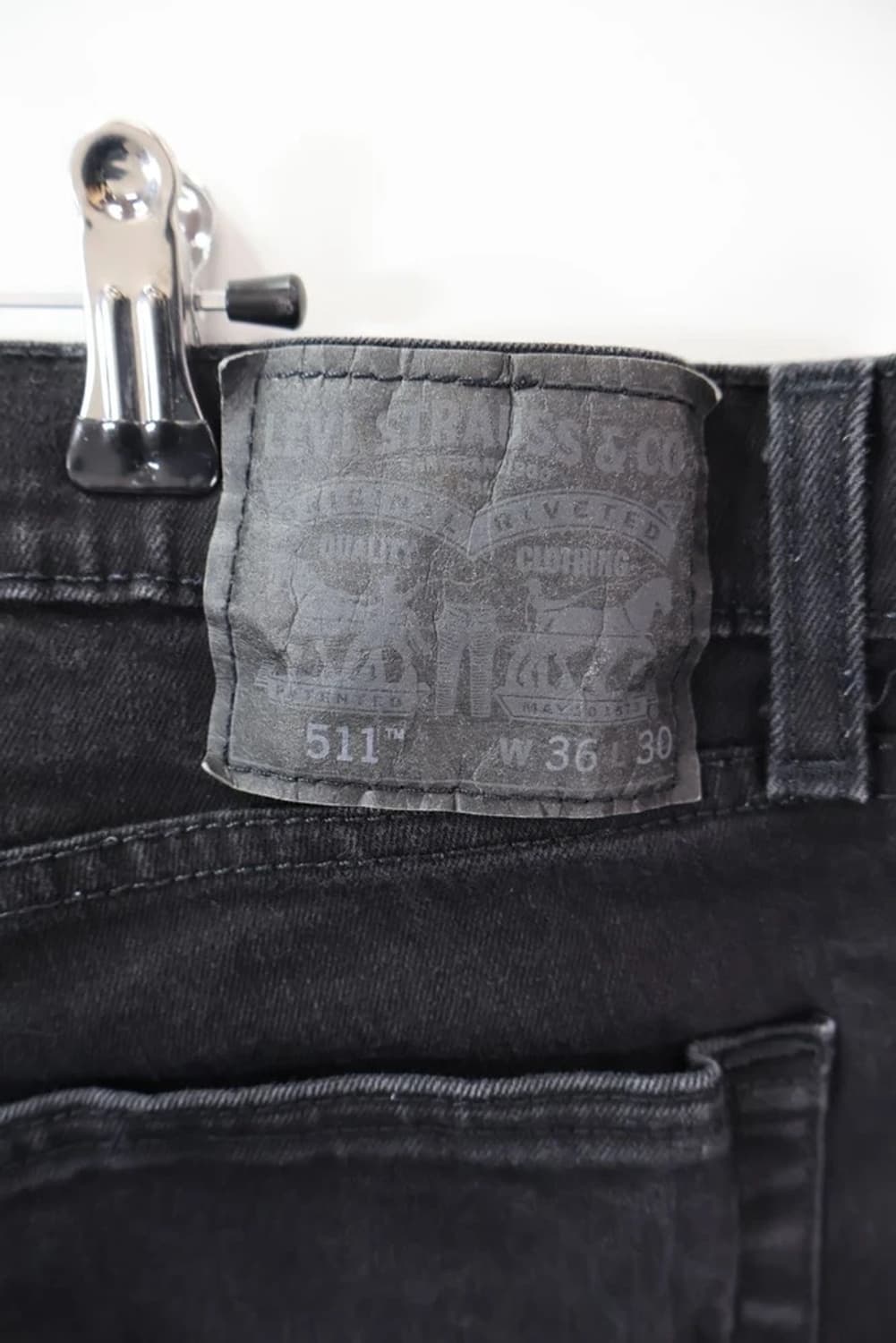 Levi’s 511 Black Slim Denim 상품이미지8