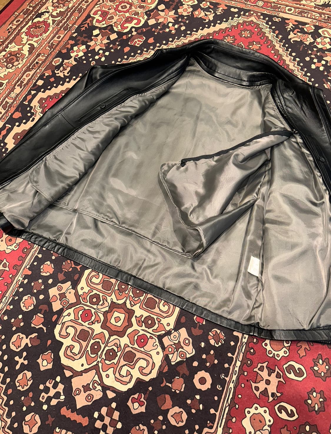 ( L ) 가죽자켓 레더자켓 봄버자켓 맥자켓 양가죽자켓  항공점퍼 상품이미지3