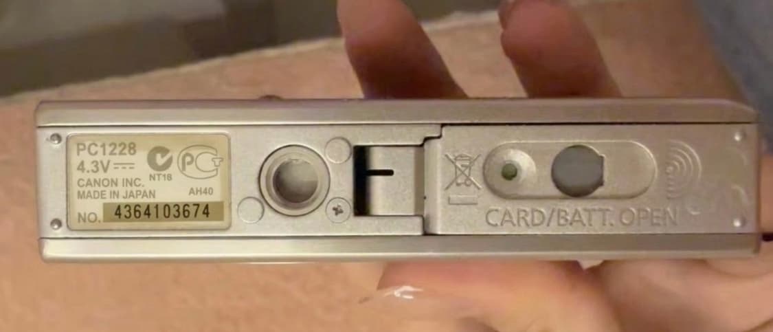 캐논 익서스 70 CANON IXUS 70 빈티지 디지털카메라 디카 상품이미지9