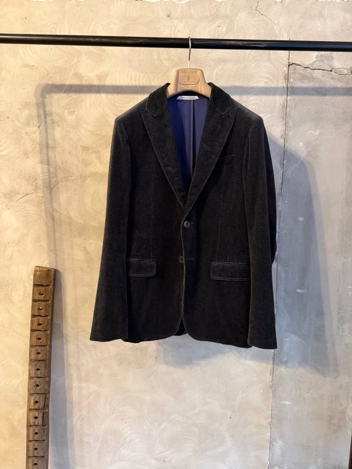 아르마니 꼴레지오니 벨루어 자켓 슬림100 상품이미지1