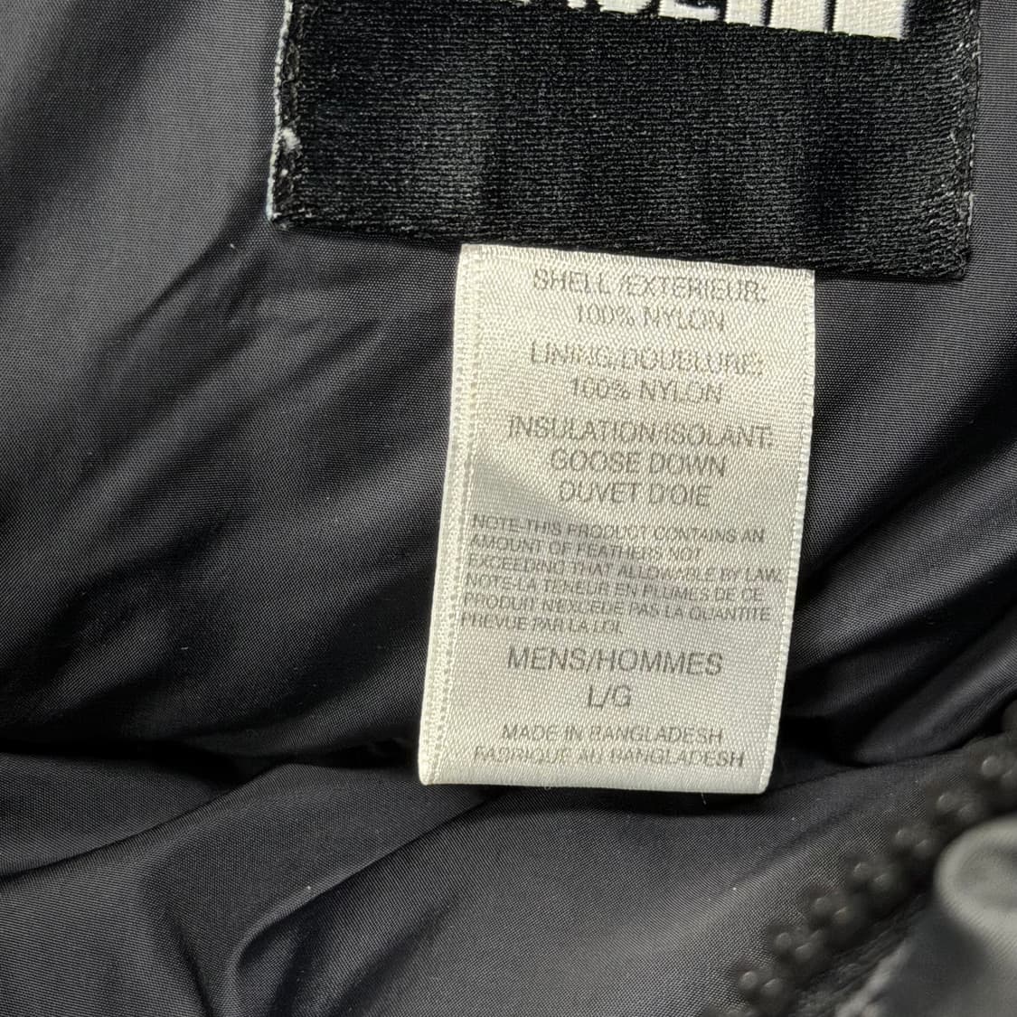 노스페이스 센터로고 무광 그레이 700 눕시 패딩 상품이미지5