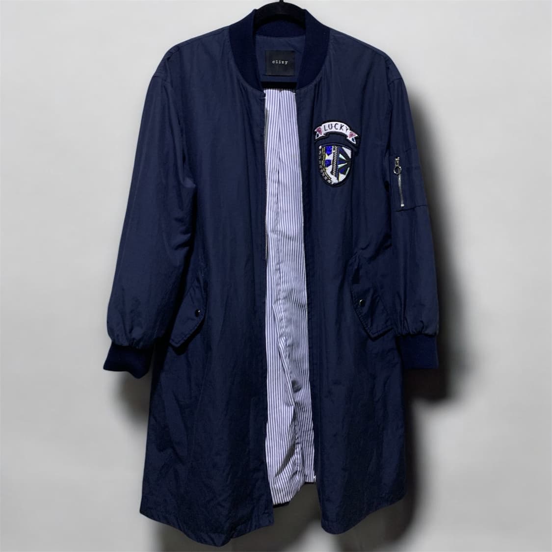 럭키슈엣 스탈 롱 봄버자켓 상품이미지3