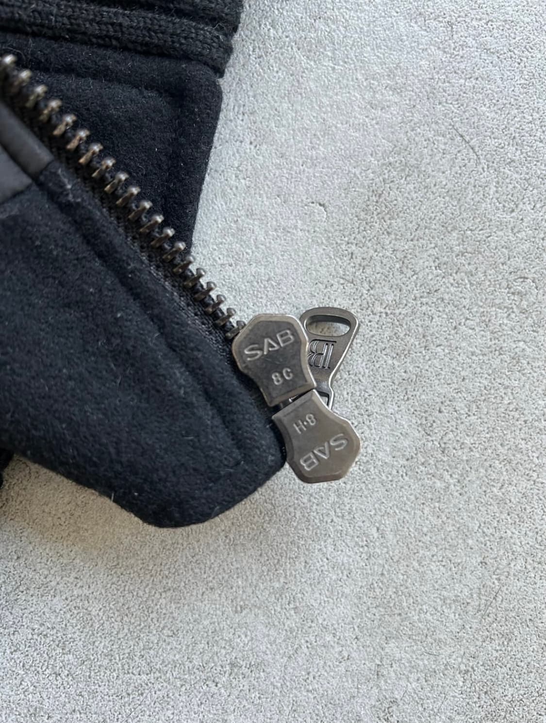 발망 퍼 하이넥 봄버 자켓 상품이미지9