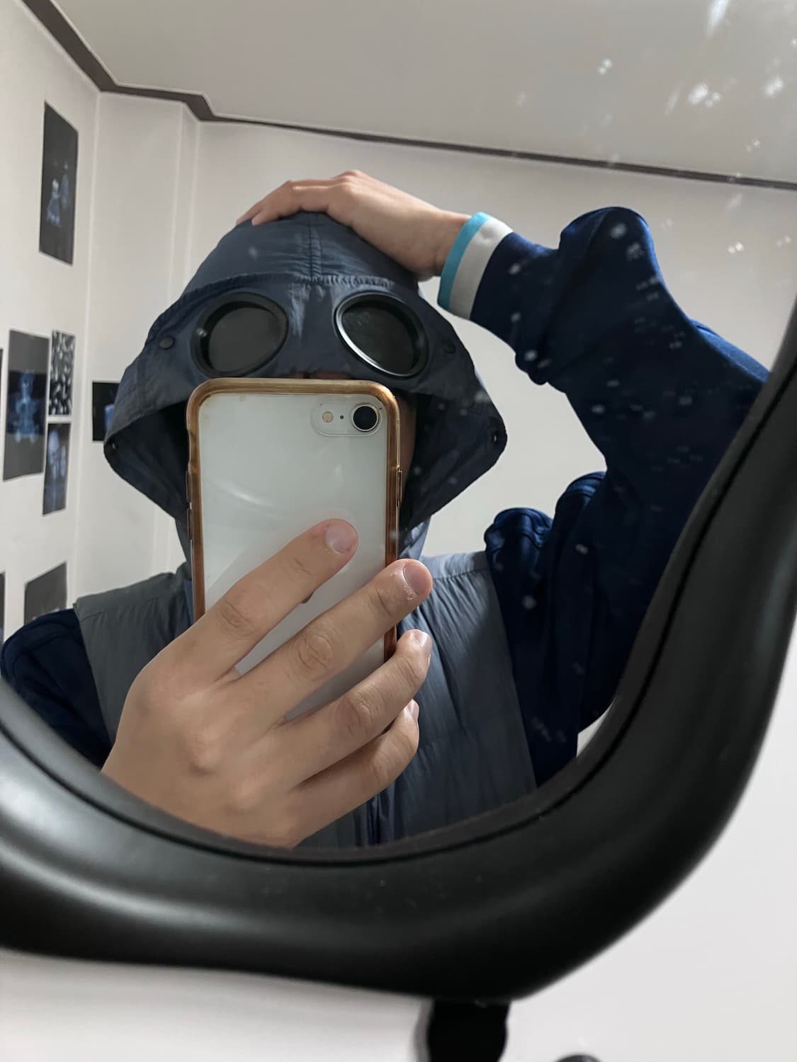 CP컴퍼니 패딩조끼 블루 상품이미지1