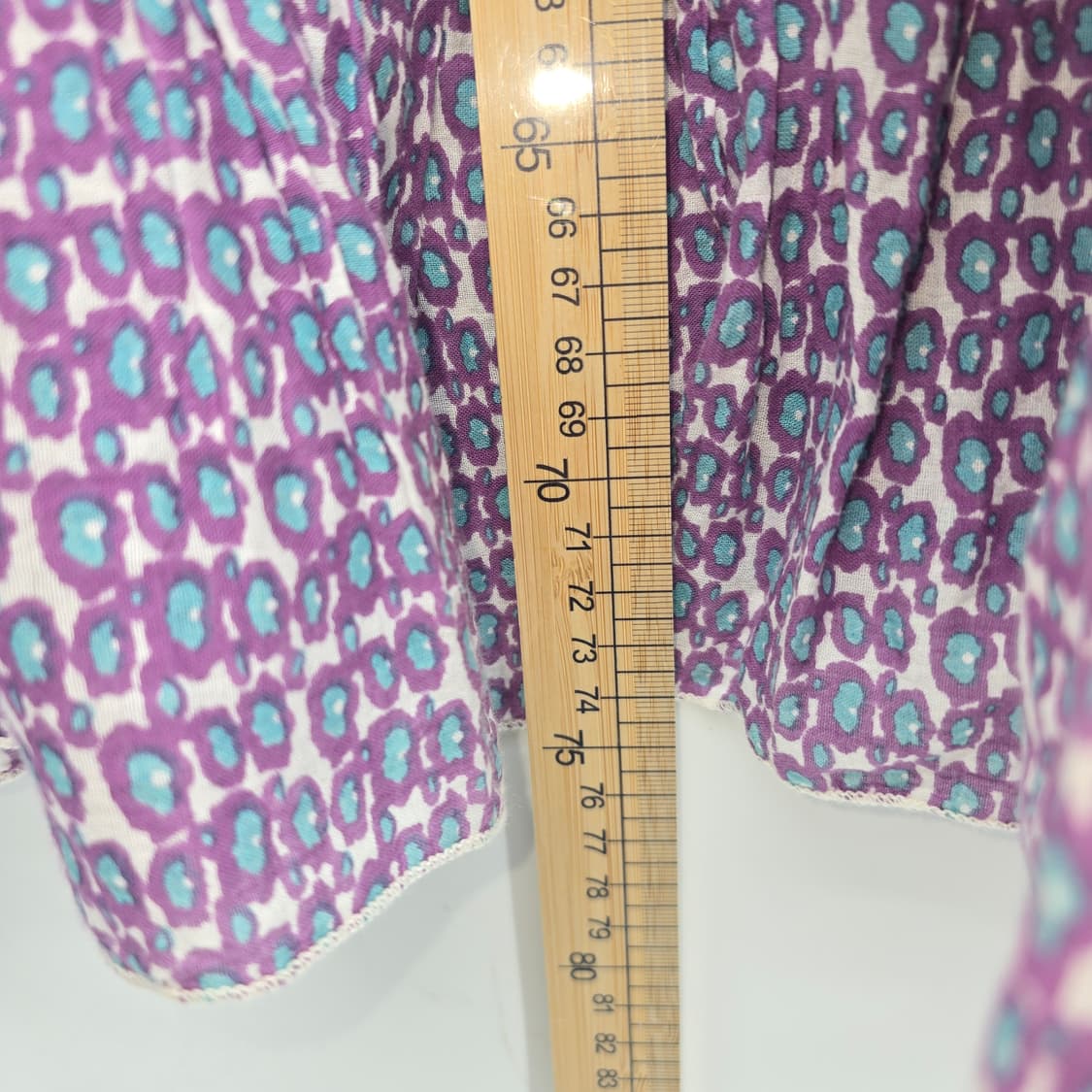 일본빈티지 패치워크 플라워 패턴 스커트 모리걸 상품이미지7