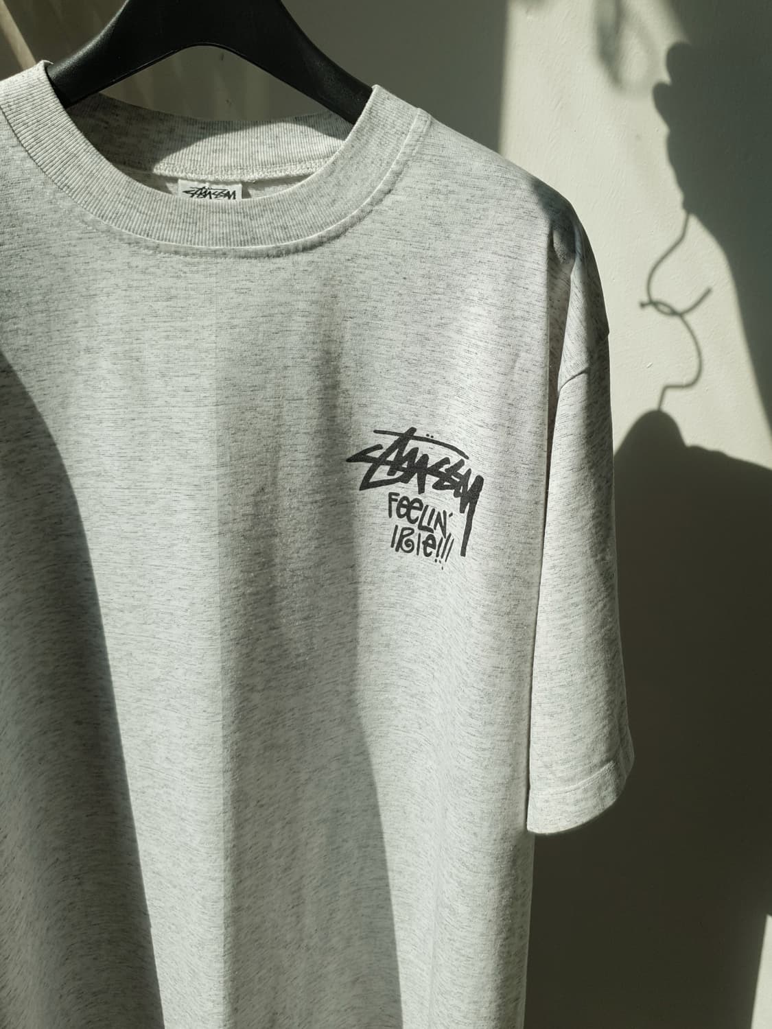 80s STUSSY print tee 상품이미지6
