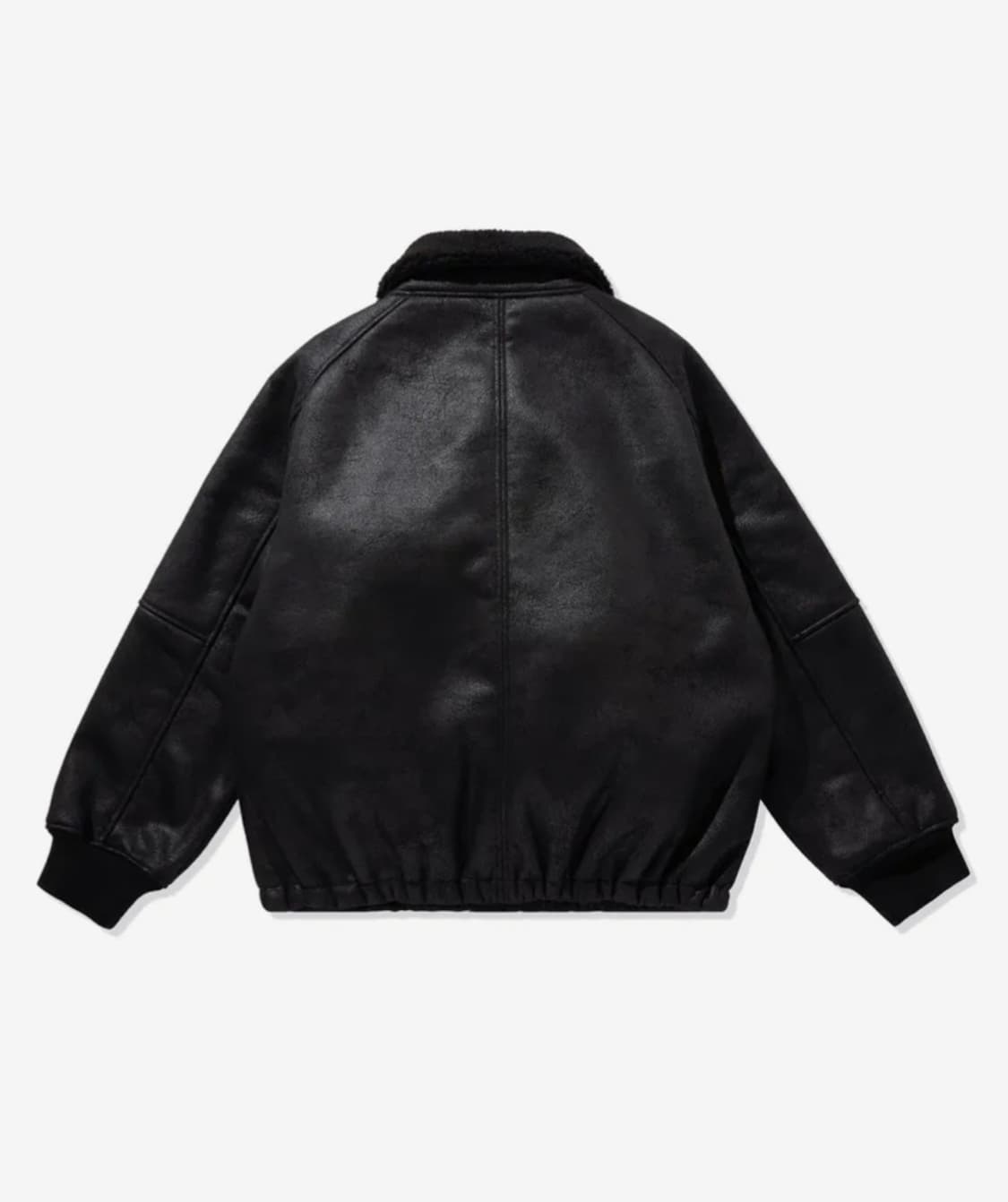 토니호크 시어링 무스탕자켓 블랙 상품이미지4