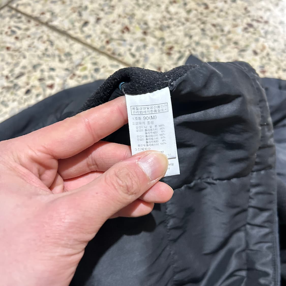 노스페이스(THE NORTH FACE) 서밋시리즈 블랙 바람막이 자켓 상품이미지7