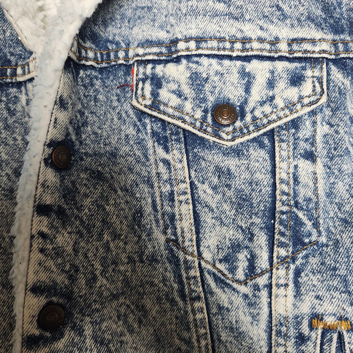 MADE IN USA 리바이스 쉐르파 자켓 상품이미지2