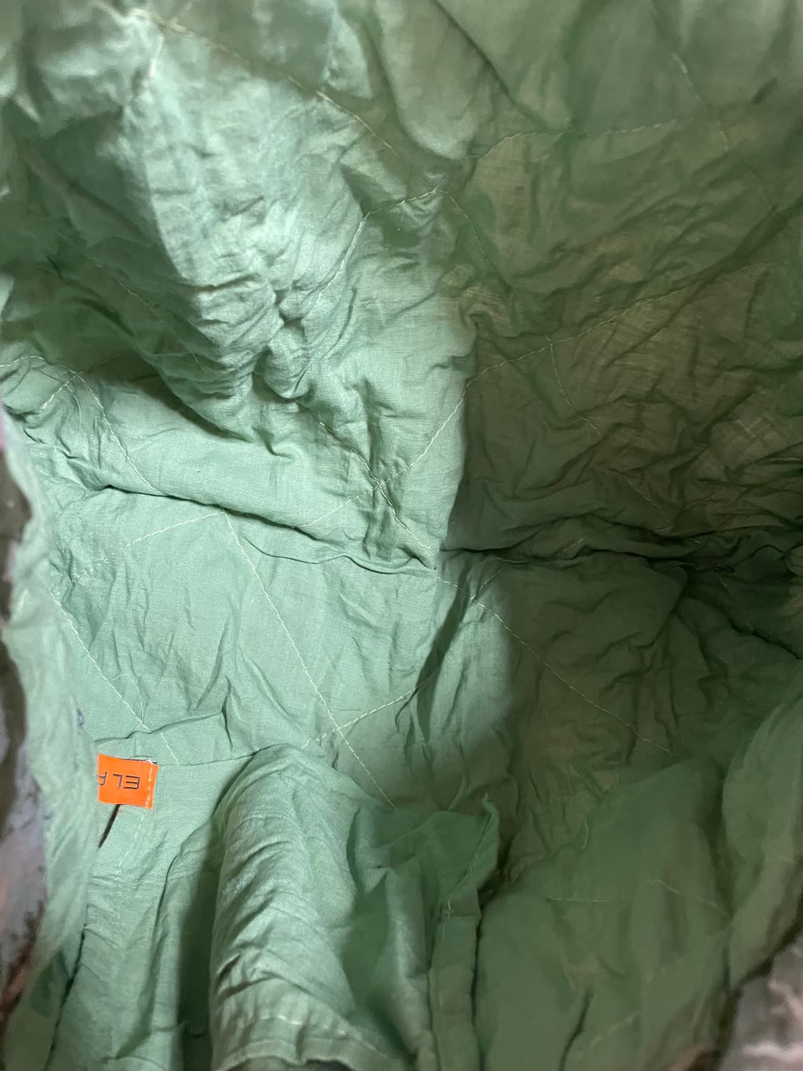 빈티지 플라워 메쉬 패턴 토트백 상품이미지6