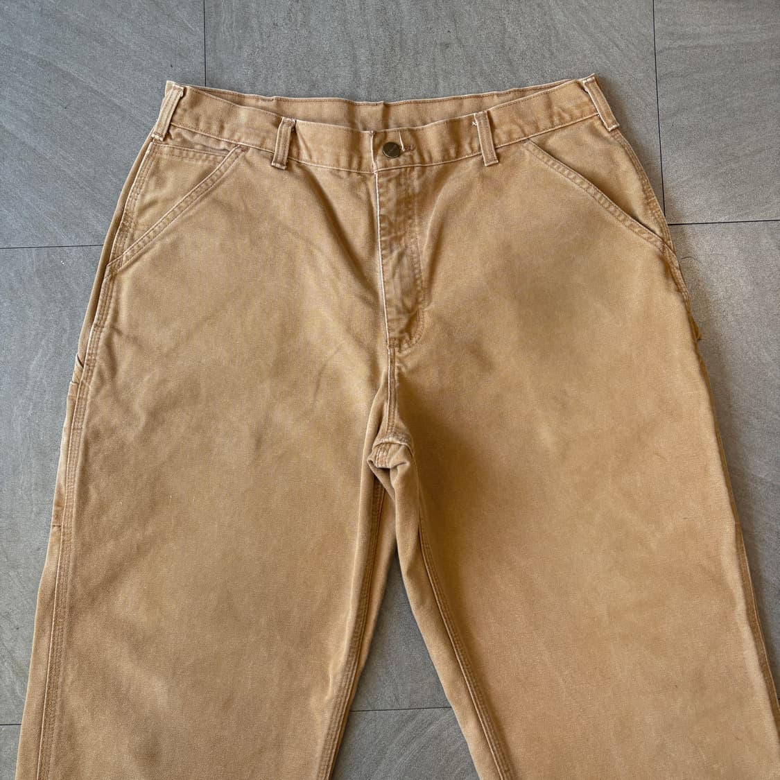 칼하트 정품 오리지널 브라운 카펜터 팬츠 상품이미지6