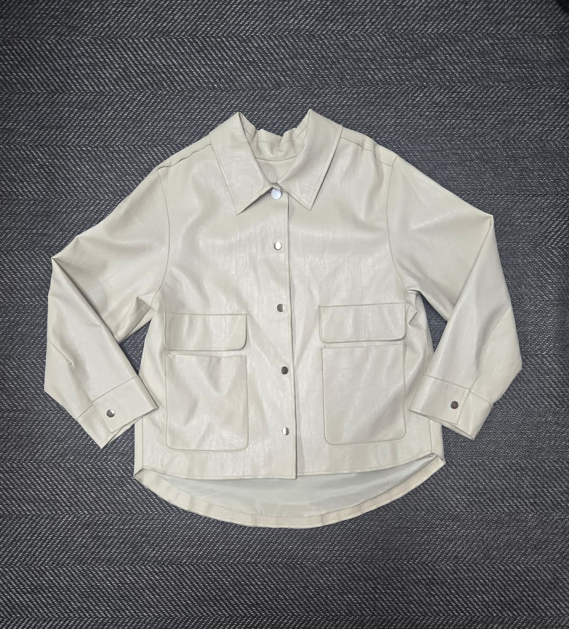 MARZ 마즈 레더자켓 오버핏 자켓 상품이미지1