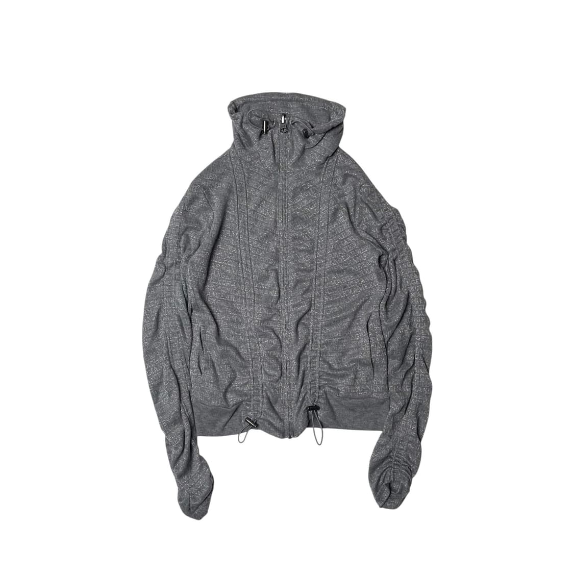 Armani exchange 글리터 레터링 셔링 집업 자켓 상품이미지1