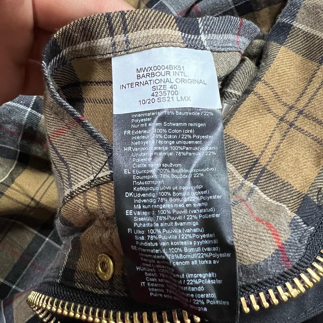 Barbour International Jacket   상품이미지7