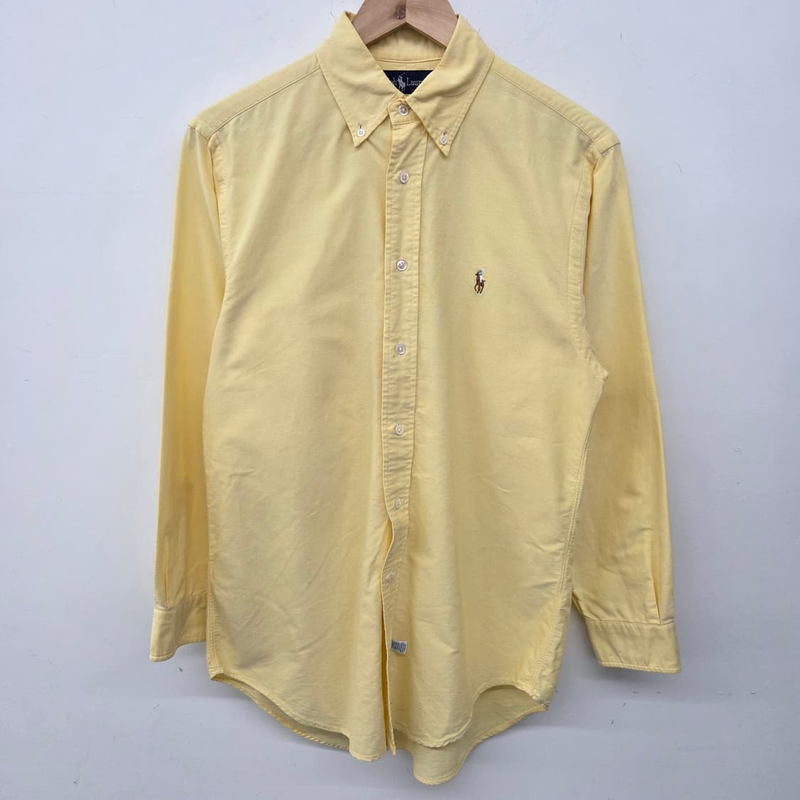 폴로 랄프로렌 옐로우 셔츠 남방 여L 상품이미지2