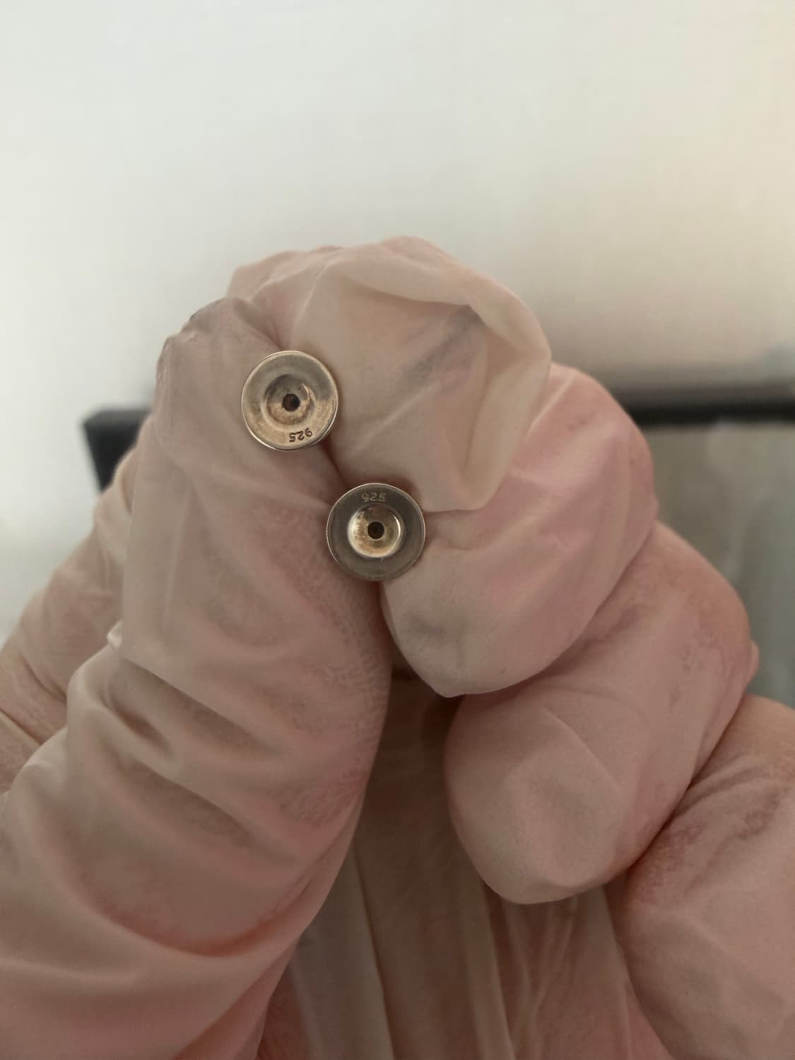 크롬하츠 No2 CH 플러스 스터드 귀걸이 이어링 2개 상품이미지8