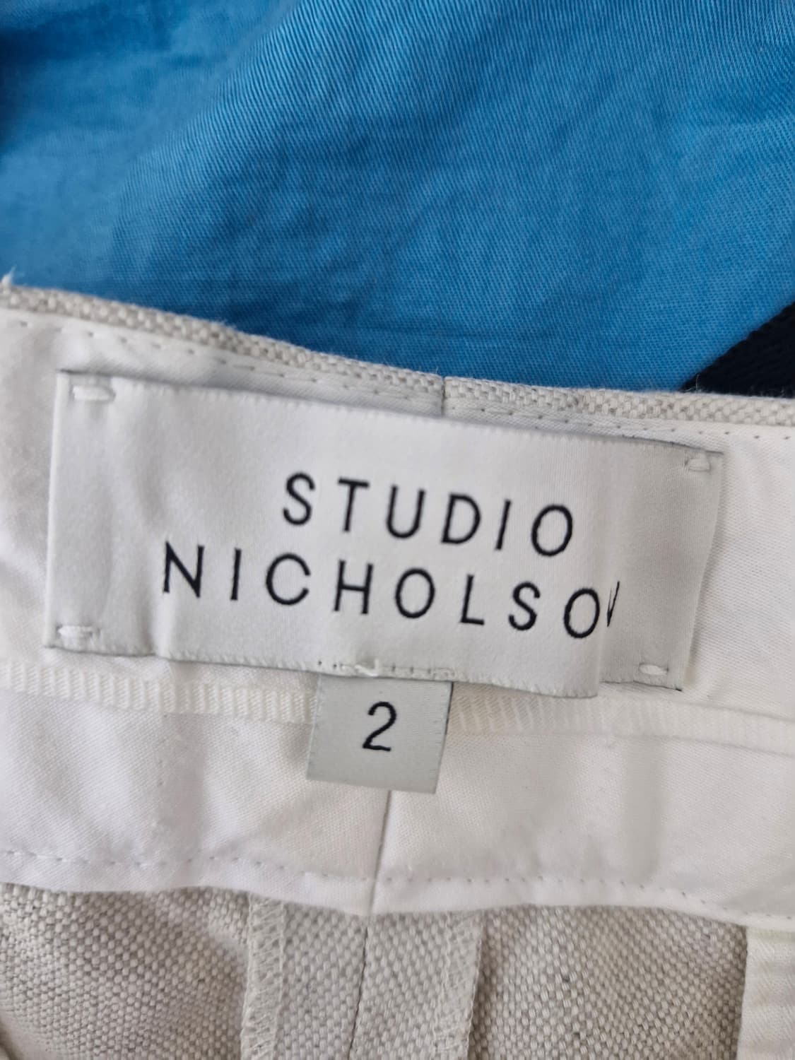 STUDIO NICHOLSON 스튜디오니콜슨 마재질 볼륨팬츠[2] 상품이미지4