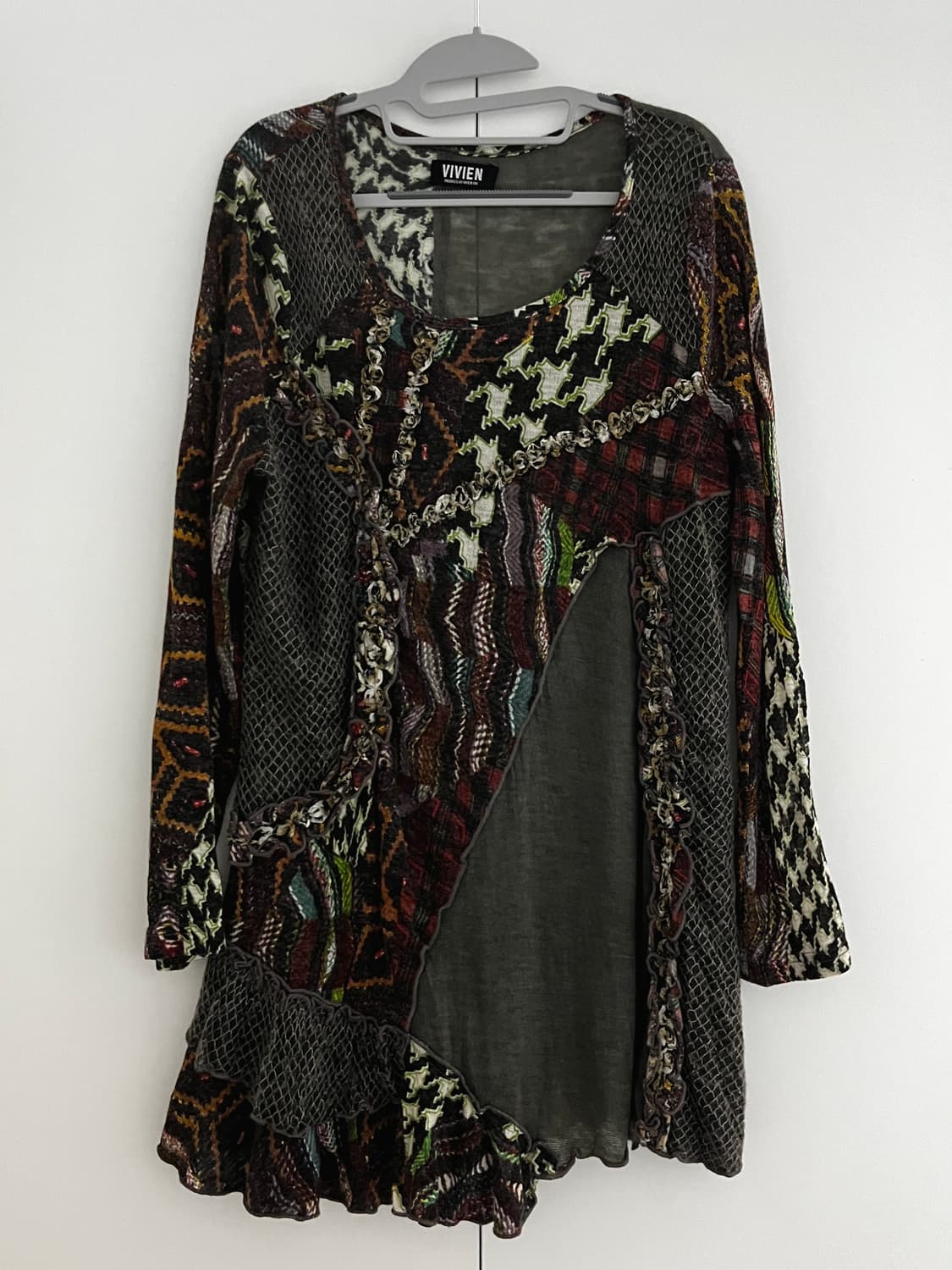 VIVIEN DIV 비비안 빈티지 원피스 L 상품이미지1