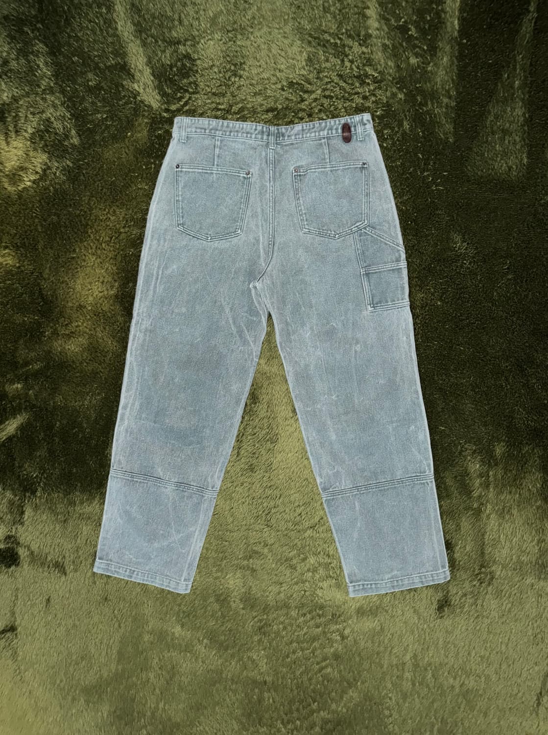 [34] Customellow 커스텀멜로우 워시드 더블니 카펜터 팬츠 상품이미지7