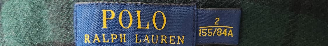 폴로랄프로렌 신형라벨 타탄체크 울 블레이저 2사이즈 상품이미지3