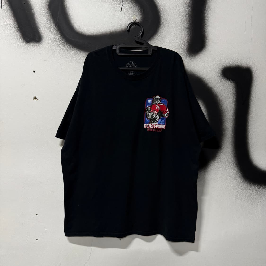 90s USA Popeye 빅사이즈 뽀빠이 프린팅 반팔 티셔츠 상품이미지2