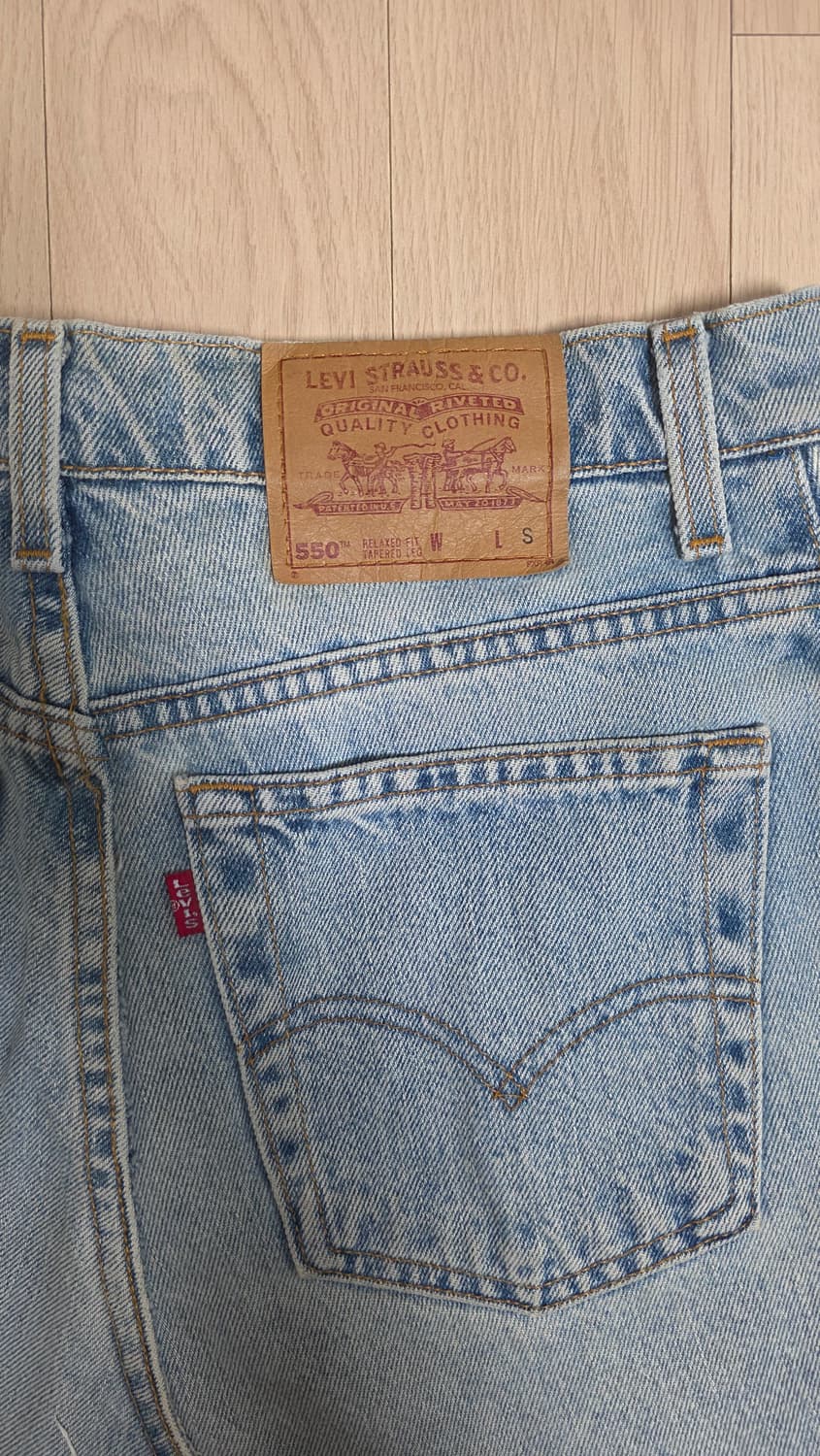 리바이스 550 데님 스커트 상품이미지2