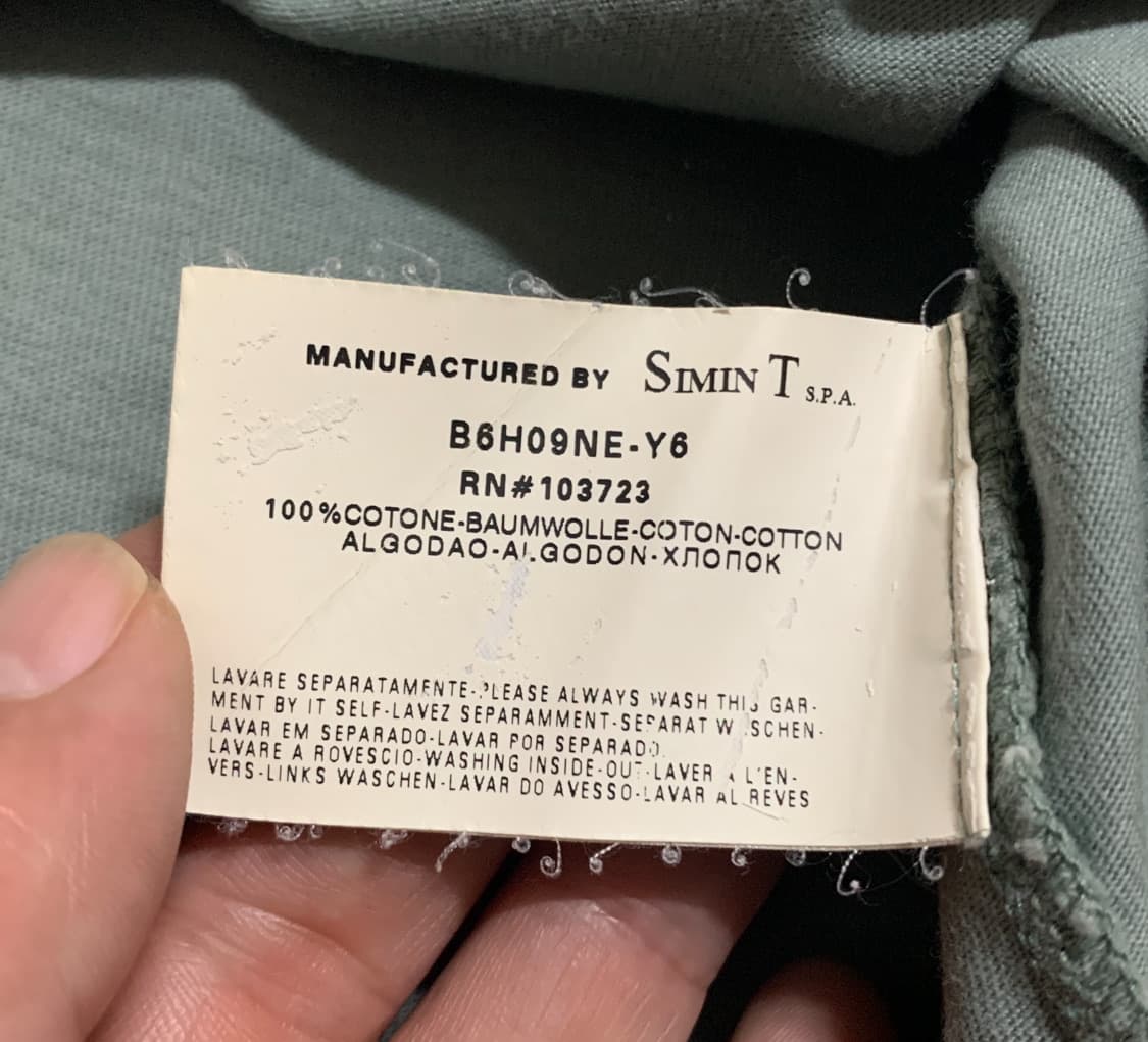 ARMANI JEANS 아르마니 진스 숏츠 슬리브드(M 사이즈)유니색스 상품이미지7