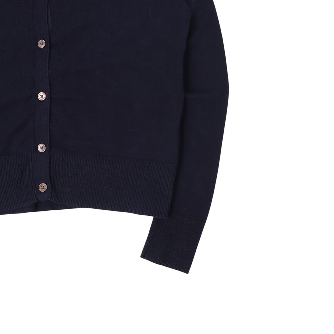 폴로 랄프로렌 네이비 코튼 니트 라운드 가디건 상품이미지4