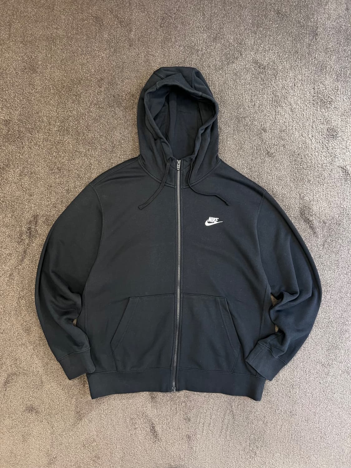 나이키 후드 집업 블랙 XL 상품이미지1