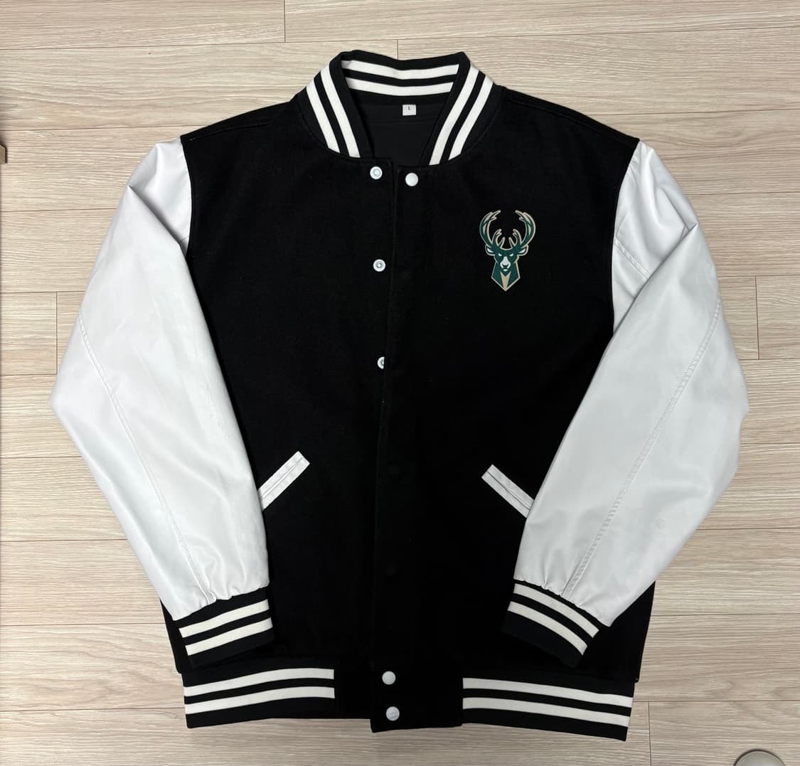 [L/OEM] 밀워키 벅스 바시티 자켓 상품이미지1