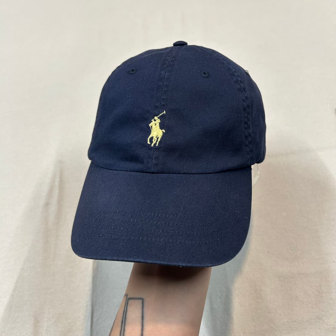 Free) 폴로 랄프로렌 네이비 볼캡 모자 상품이미지1