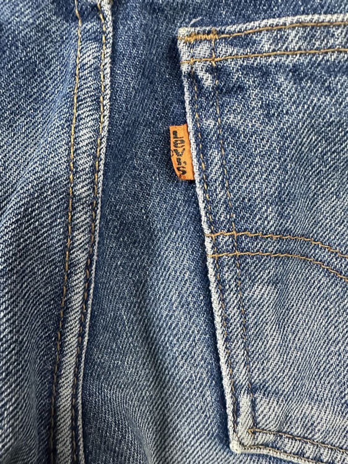 [W30L34] LEVI'S 리바이스505 90s USA 빈티지오렌지탭 상품이미지3