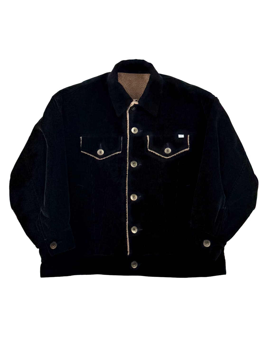 컬러비콘 코듀로이 블루종 자켓 상품이미지1