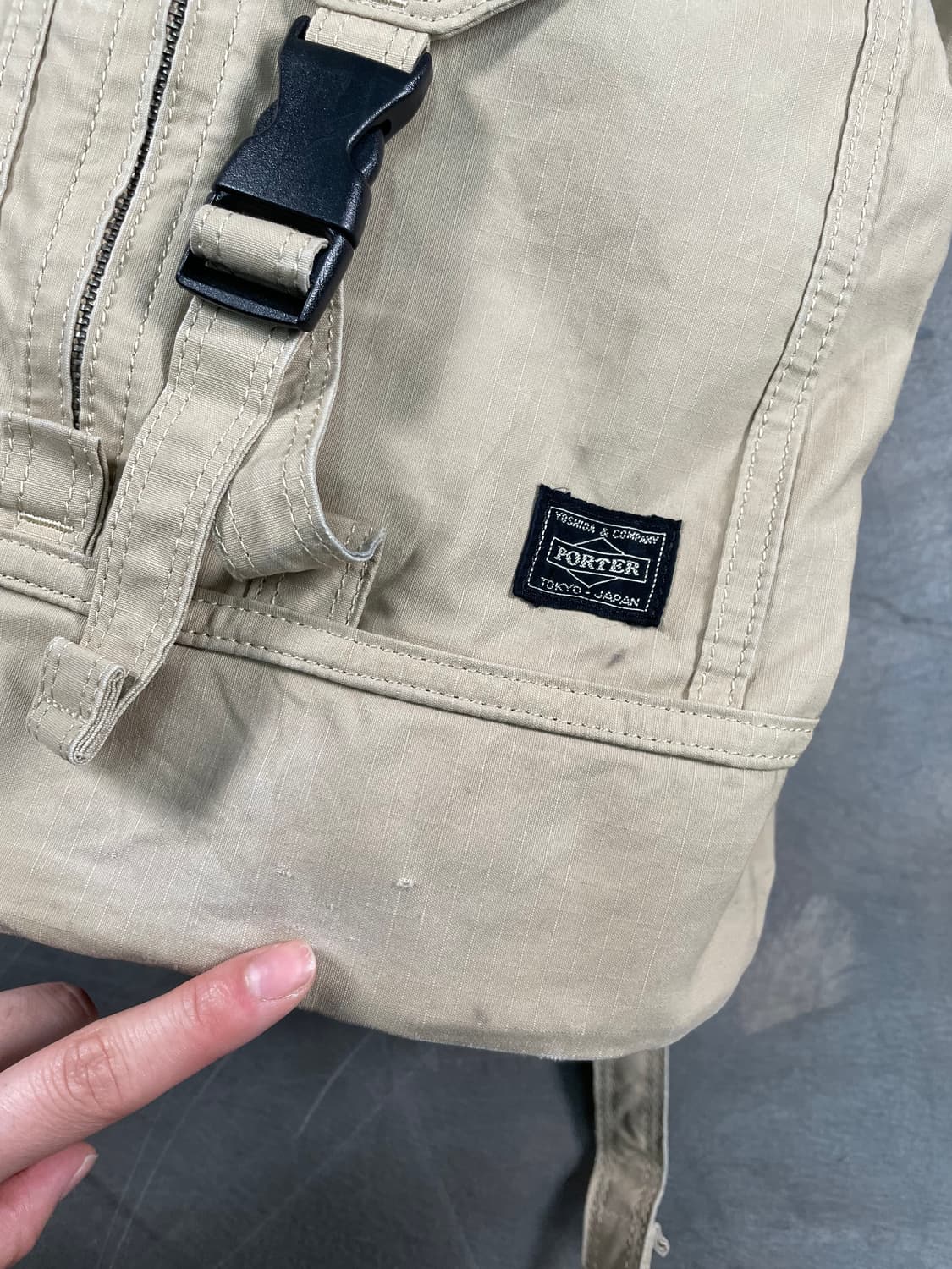 요시다 포터 코튼 럭색 상품이미지3